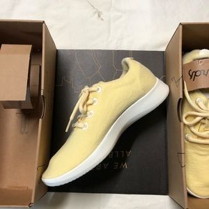 Allbirds women’s wool runners: kotare lemon